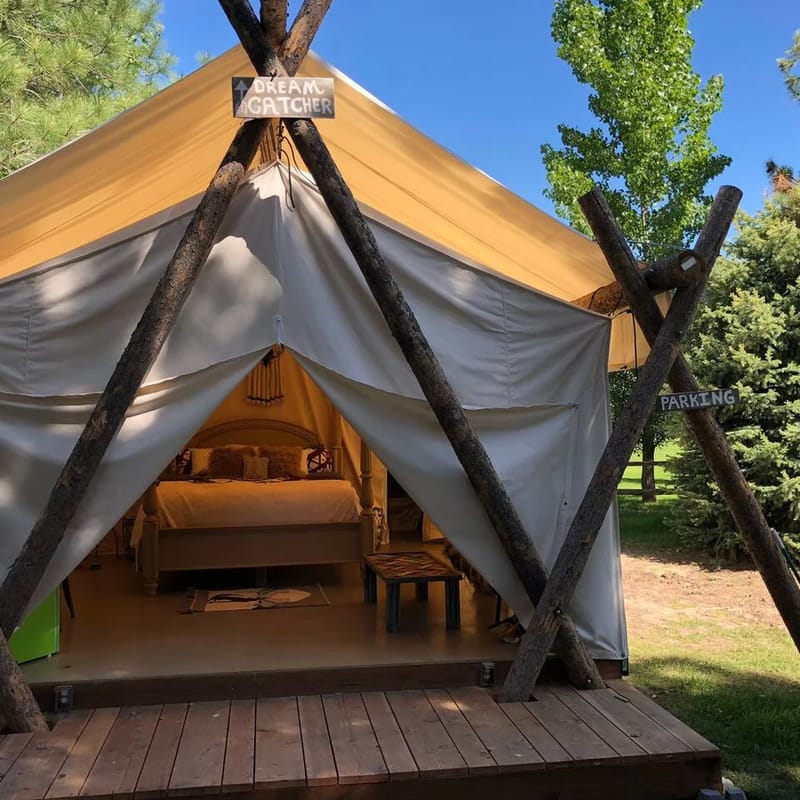 Dream Catcher Valley Village Luxury glamping tent